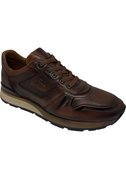 Hakiki Deri Ortopedik Lastik Bağcıklı Erkek Ayakkabı CKR00926 - 43 modelleri