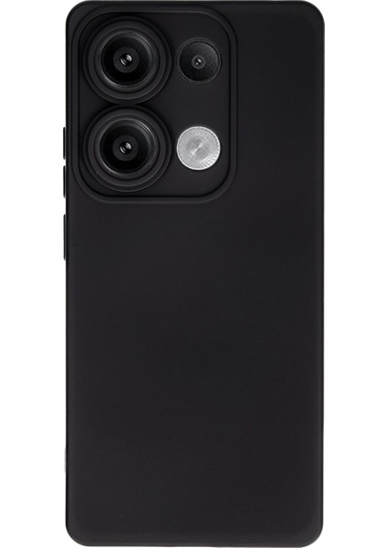 Newface Xiaomi Poco M6 Pro 4g Kılıf Yumuşak Silikon Kılıf - Siyah