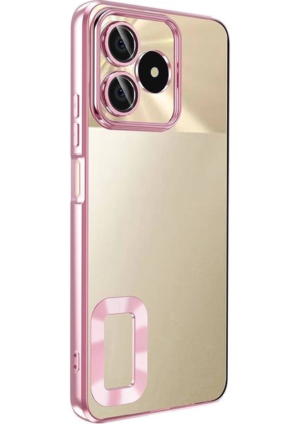Realme Note 50 Kılıf Kamera Korumalı Logo Gösteren Omega Kapak modelleri