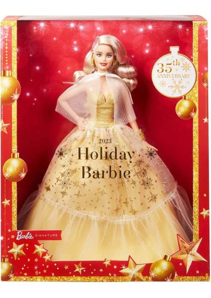 HJX04 Barbie® 2023 Mutlu Yıllar Bebeği - Sarışın