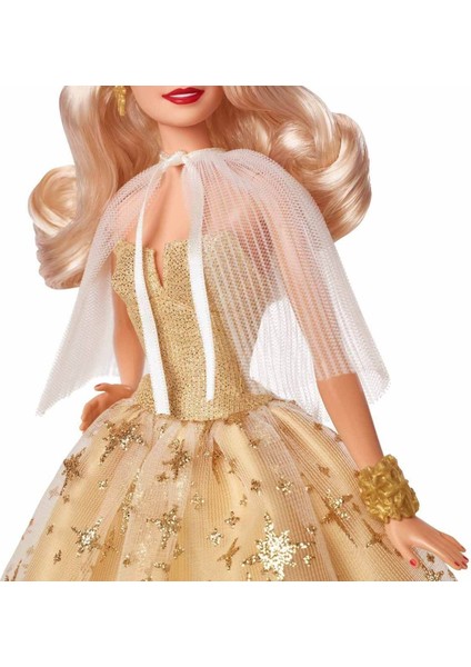 HJX04 Barbie® 2023 Mutlu Yıllar Bebeği - Sarışın modelleri