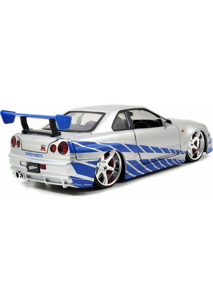 253203044 Fast&furious 2002 Nissan Skyline 1:24 fırsatları