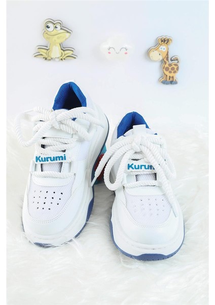 Unisex Çocuk Spor Ayakkabı Kuromi Spor Ayakkabı Özel Tasarım Bağçıklı ve Cırtlı Çocuk Sneaker Spor