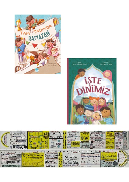 Tam Tadında Ramazan / İşte Dinimiz 2 Kitap Set (Matematik Öğreten Cetvel)