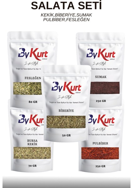 Sağlıklı Salata Seti - Salata Baharat Seti