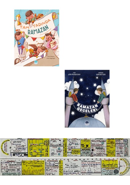 Tam Tadında Ramazan / Ramazan Geceleri 2 Kitap Set (Matematik Öğreten Cetvel)