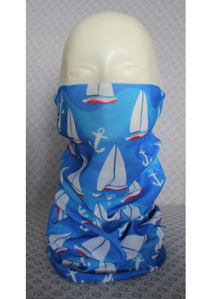 Yelkenli Desenli Boyunluk Baf Bandana fiyatları