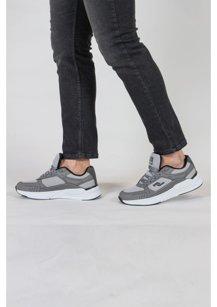 32438 Erkek Sneaker Spor Ayakkabı Gri