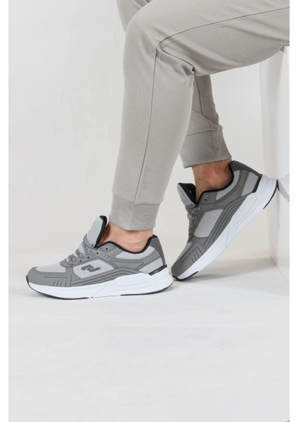 32438 Erkek Sneaker Spor Ayakkabı Gri