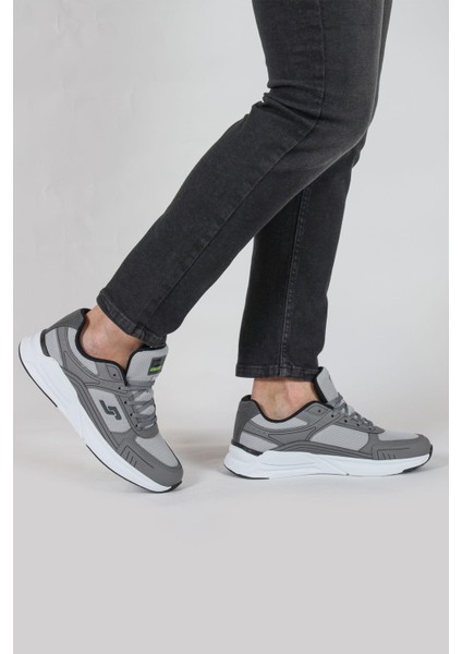 32438 Erkek Sneaker Spor Ayakkabı Gri