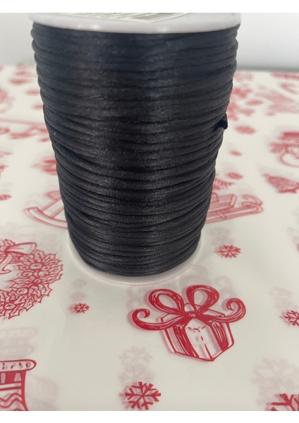 Hediye Paketleme ipi / Bileklik ipi / Abiye ipi / Sağlam Floş ip - (Sıçan Kuyruğu) - 2 mm - 5 Metre fiyatları