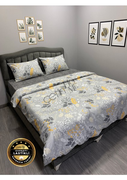 Çetinhome Çarşafı Lastikli Çift Kişilik Nevresim Takımı Kış Masalı fırsatları