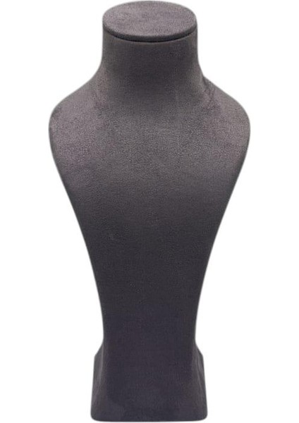 Yerli Üretim'lüx Model Sardunya Kumaş Füme Renk Boy 28 cm Kolye Takı Sergileme Mankeni fiyatları