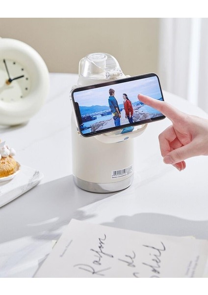 Çelik Termos Matara Phone Holder 1000ML Yeşil fırsatları