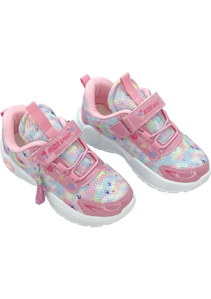 Rixo Çocuk Kolay Giyim Cırtlı Sneaker Spor Ayakkabı fırsatları