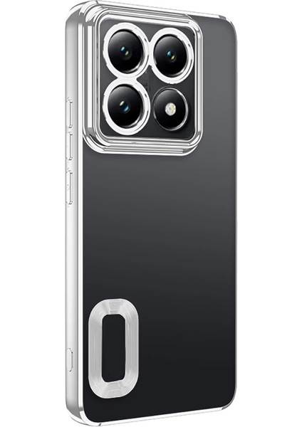 Xiaomi 14T Pro Kılıf Kamera Korumalı Logo Gösteren Omega Kapak