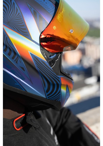 Rapıd 2 Optık Mat Mavi-Mor Kask fırsatları