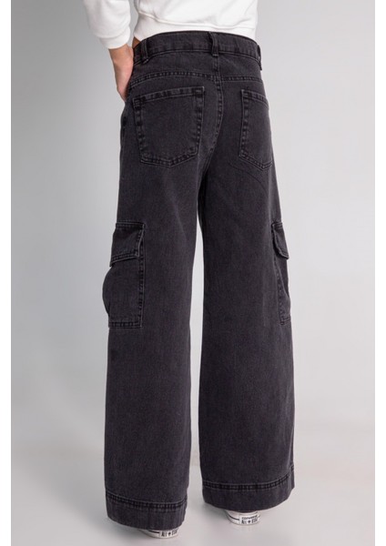 Dmb Boys & Gırls M 0200 Kız Denim Pantolon 9-14 Yaş