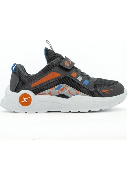 Rixo Çocuk Kolay Giyim Cırtlı Sneaker Spor Ayakkabı