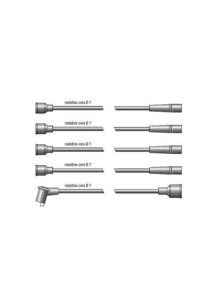 Buji+Bobin Kablo Takımı Ford Taunus 1.6