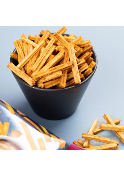 Yer Fıstığı Aromalı Çubuk Nohut Cipsi 50G x 6 Adet