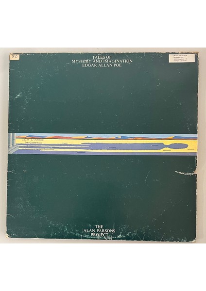 The Alan Parsons Project Tales Of Mystery And Imagination Lp Plak (1976 Orjinal Ingiltere Baskı)