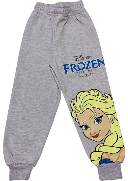 Kız Çocuk Iki Iplik Şardonlu Frozen Desenli Eşofmantakımı modelleri