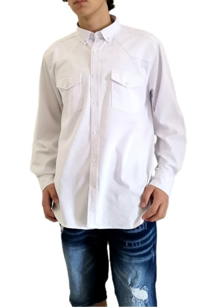 Erkek Uzun Kol Baharlık Flam Pamuk Gömlek indirimleri