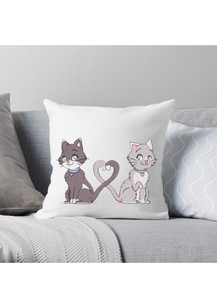 Kedi Fiğürlü Kırlent