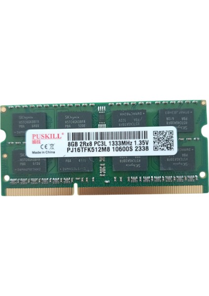 Puskıll 8gb Ram, Dizüstü Bilgisayar Için 8 GB Ram, 8gb DDR3LBELLEK