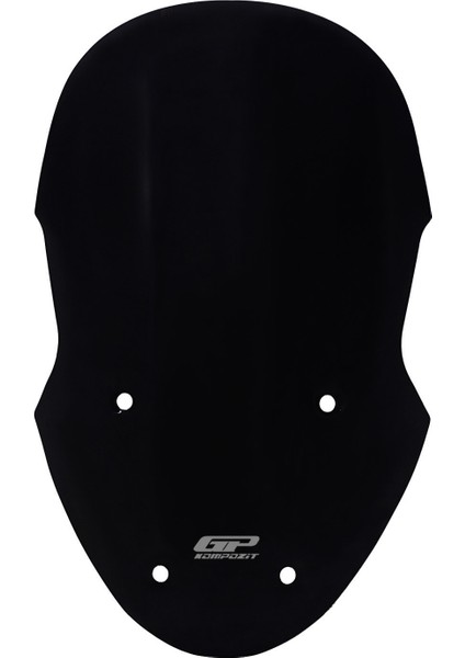 Ducati Diavel 1260 S 2019-2020 Uyumlu Ön Cam Siyah 55 cm