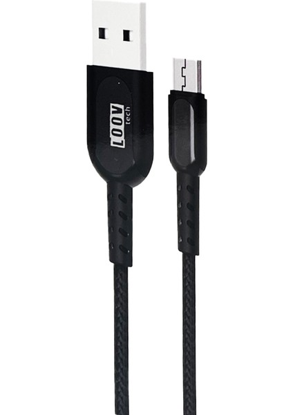 DK53 Plastik 100 cm Micro Şarj ve Data Kablosu