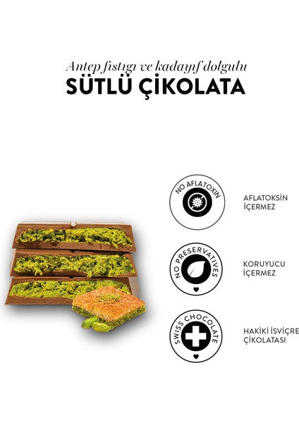Juva Antep Fıstığı ve Kadayıflı Dubai Çikolatası 200g