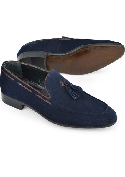 , Erkek Hakiki Deri Klasik Ayakkabı 151985Z1001 Lacivert fırsatları