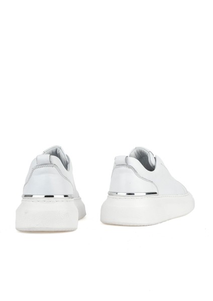 , Erkek Hakiki Deri Sneaker 151987Z026 Beyaz modelleri