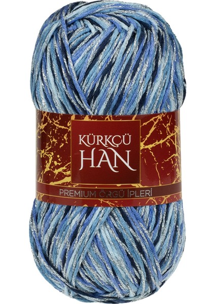 Elmas 100GR 190M Simli Örgü İpi SM101