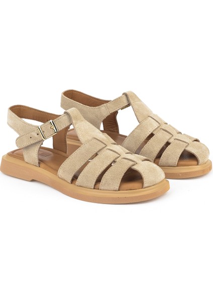 Kadın Deri Sandalet 1511047Z6002 Bej fiyatları