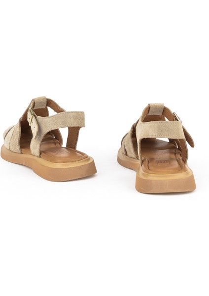 Kadın Deri Sandalet 1511047Z6002 Bej modelleri