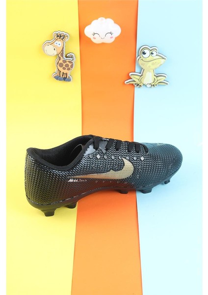 Çocuk Krampon Çim Saha Erkek Çocuk Futbol Ayakkabı Çivili Futbol Spor Ayakkabısı