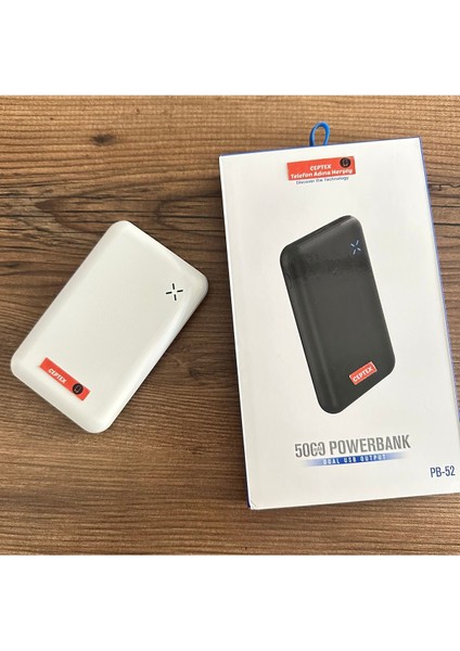 Tüm Model Telefonlar Için Uyumlu 5.000 mAh Powerbank Pb-52 modelleri