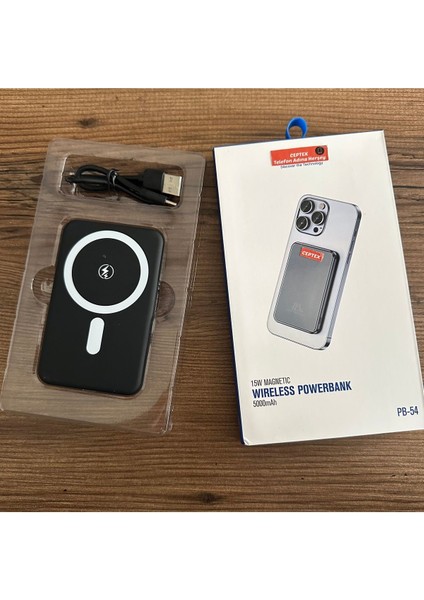 Tüm Model Telefonlar Için Uyumlu Magsafe 5.000 mAh Powerbank Pb-54 modelleri