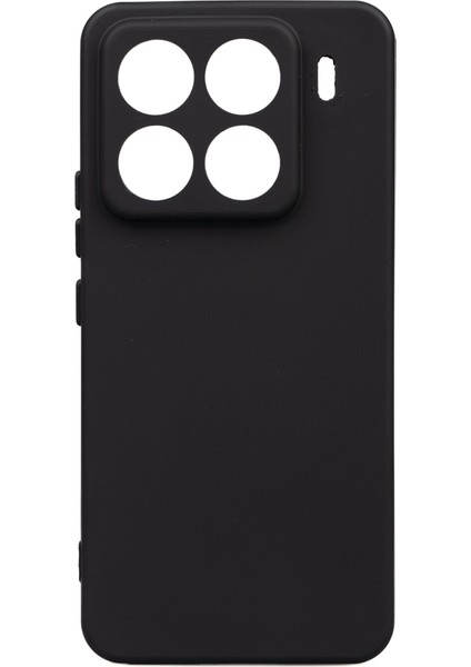 Xiaomi 15 Pro Kılıf Yumuşak Siyah Silikon