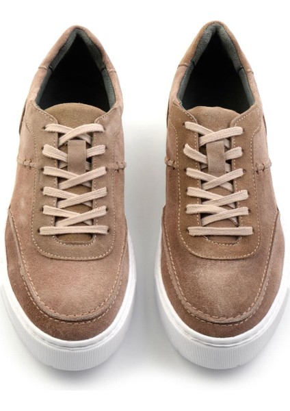 Kum Süet Deri Erkek Casual Ayakkabı E01034325002 fırsatları