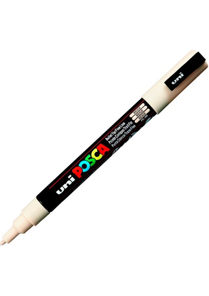 Uni Posca Boyama Markörü 3M 1'li (PC-3M) fiyatları