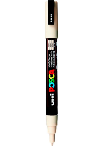 Uni Posca Boyama Markörü 3M 1'li (PC-3M) modelleri