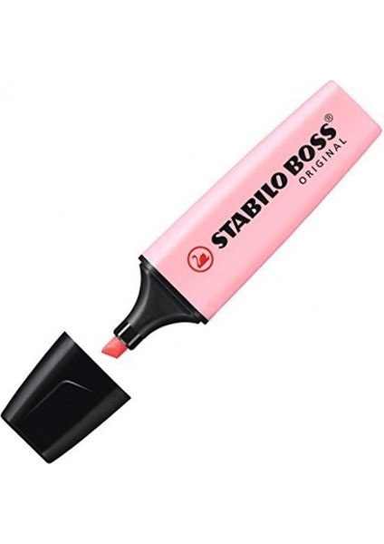 Fosforlu Kalem Boss.Pastel Pembe_10