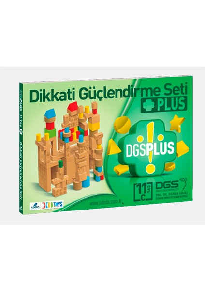 Dikkati Güçlendirme Seti Plus 11 Yaş Kitap (3 Kitap) - Osman Abalı