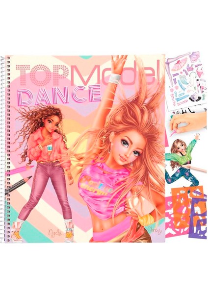 Topmodel Boyama Kitabı Dance