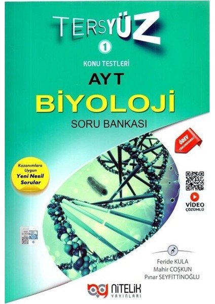 AYT Biyoloji Tersyüz Soru Bankası