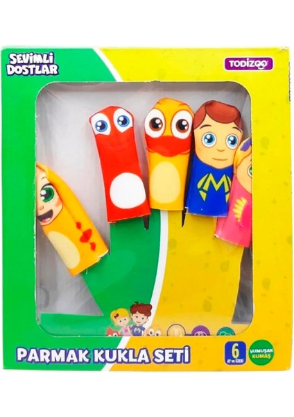 Sevimli Dostlar Parmak Kukla Seti